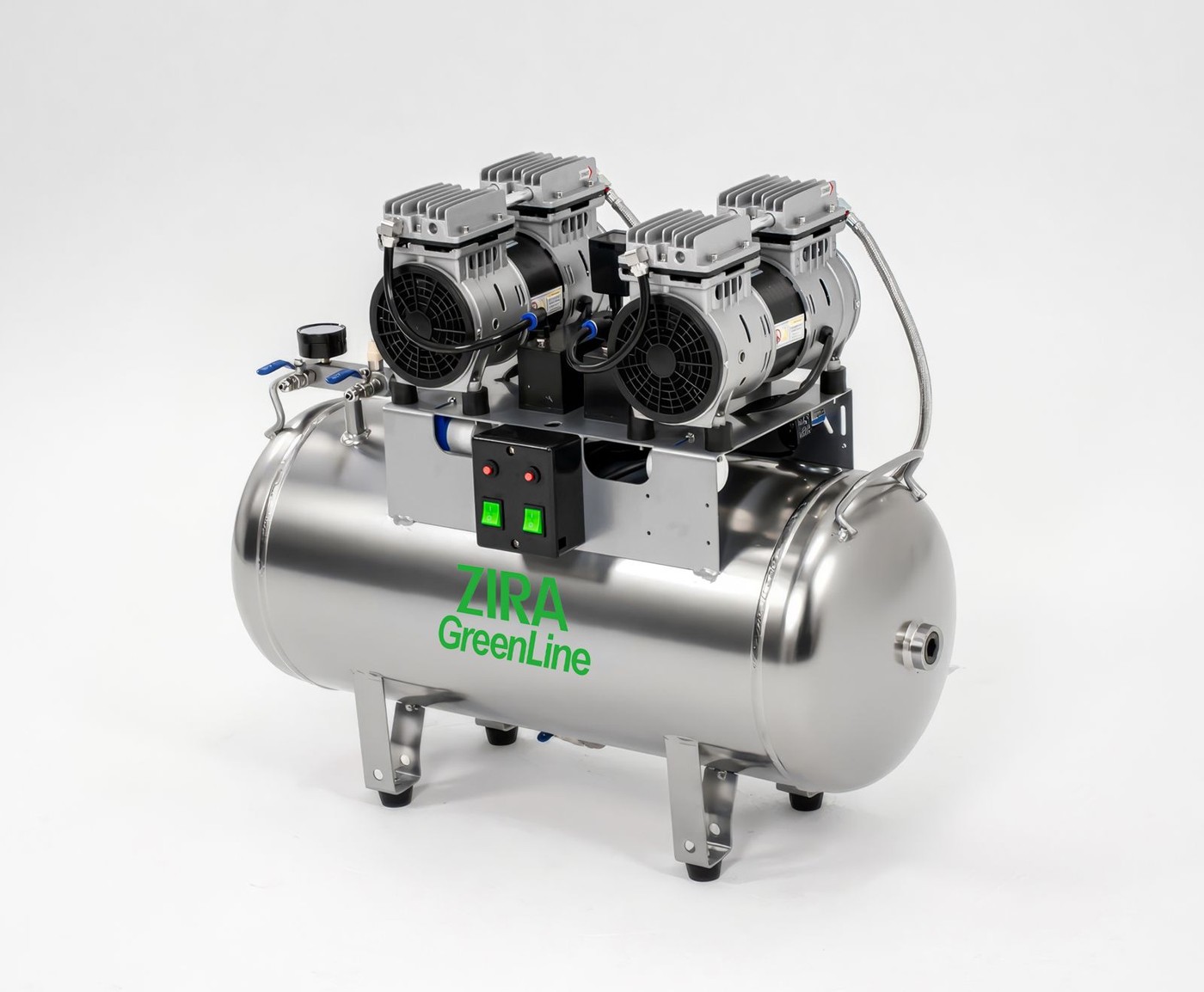 Compresor ZIRA GreenLine 1.5 HP de 2 motores