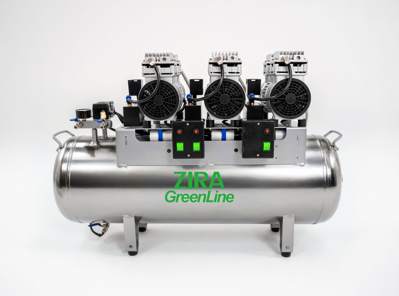 Compresor ZIRA GreenLine 3 HP de 3 motores